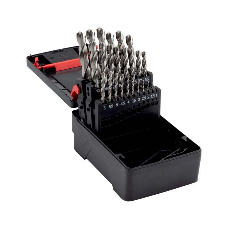 GRĄŽTŲ SPIRALINIŲ HSCO MFD SPEED RINKINYS (1-13MMX0,5) 25 VNT. SYSKA