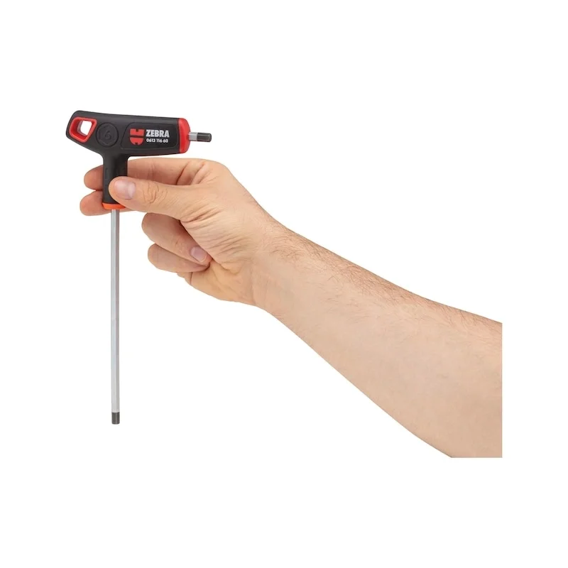 ATSUKTUVAS T-FORMOS 2K HEX KŪGINĖ GALVA