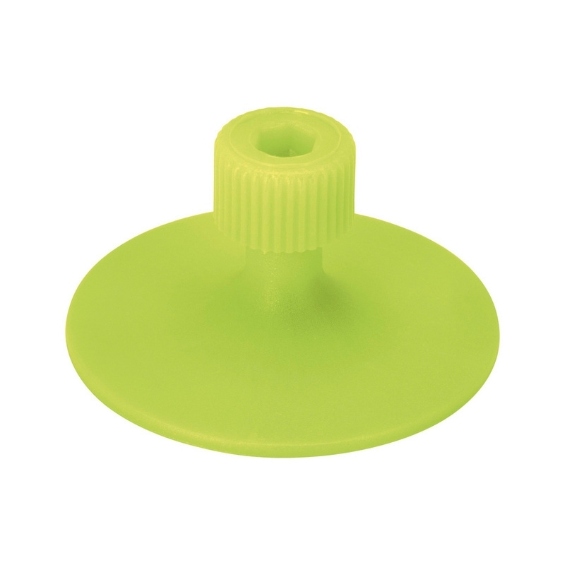 ĮDUBIMŲ LYGINIMO ADAPTERIS APVALUS KIETAS, GELTONAS