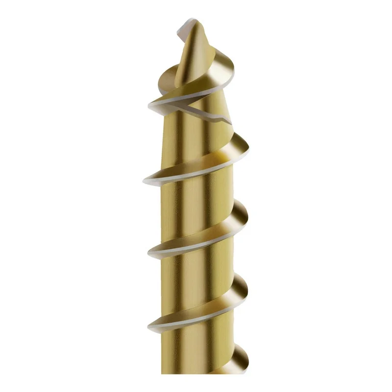 SRAIGTAS MEDŽIUI PLAČIA GALVA ASSY SK GELTONAI CINKUOTAS