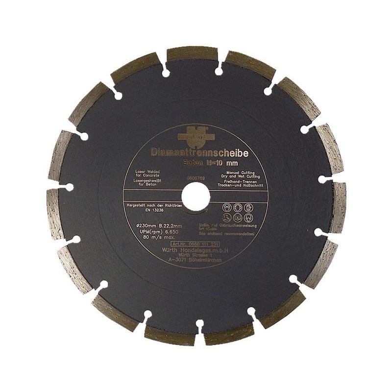 DEIMANTINIS DISKAS BETONUI POWER CUT