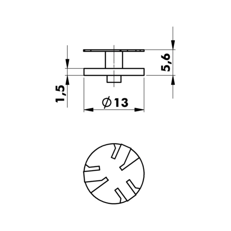 APVALI PLOKŠTELĖ DUJINEI VINIAKALEI DIGA® CS-2/3 POWER