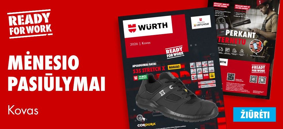 VASARIO MĖNESIO PASIŪLYMAI