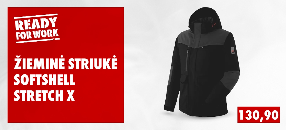 ŽIEMINĖ STRIUKĖ SOFTSHELL STRETCH X