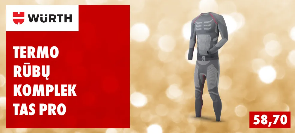TERMO RŪBŲ KOMPLEKTAS PRO