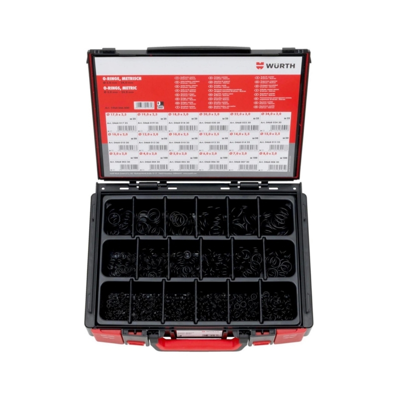 GUMINIŲ ŽIEDŲ RINKINYS 3-24/1050 VNT.