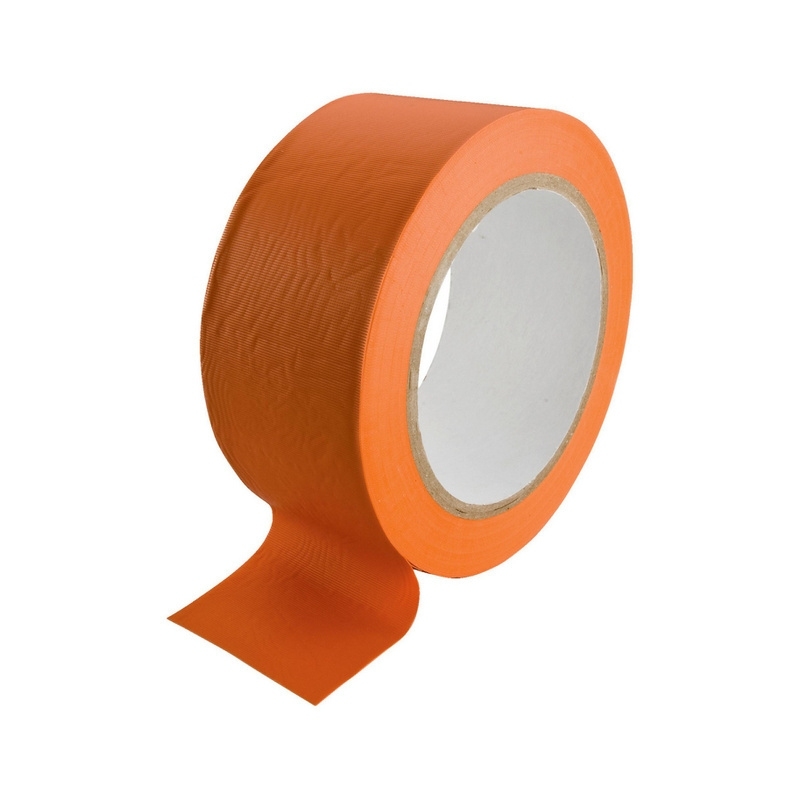 PVC JUOSTA 50MMX33M, ORANŽINĖ