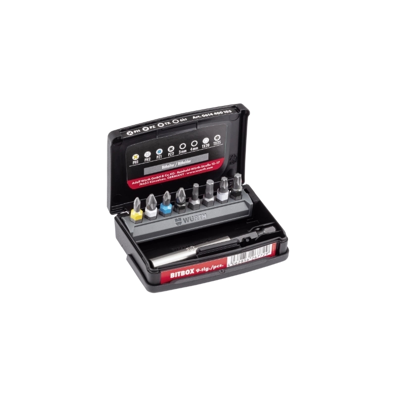 9 DALIŲ SUKIMO ANTGALIŲ RINKINYS BITBOX S1