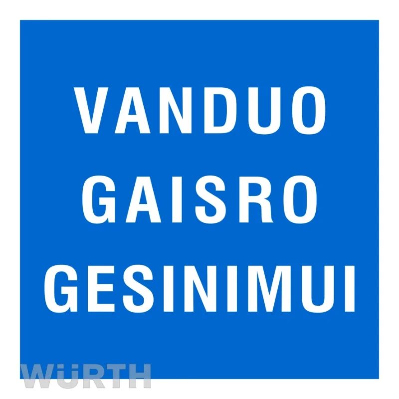 LIPDUKAS, VANDUO GAISRO GESINIMUI, 200X200