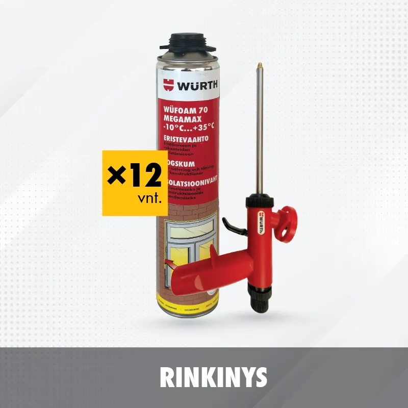 MEGAMAX PUTŲ RINKINYS