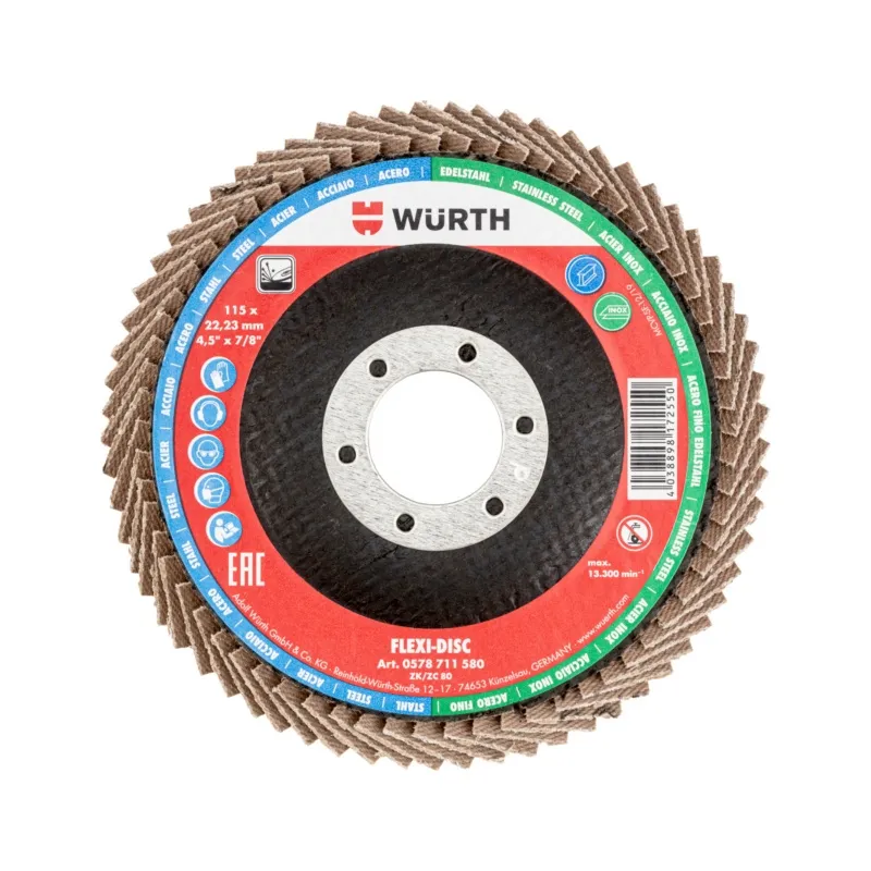 LAPELINIS ŠLIFAVIMO DISKAS FLEXI P80/115