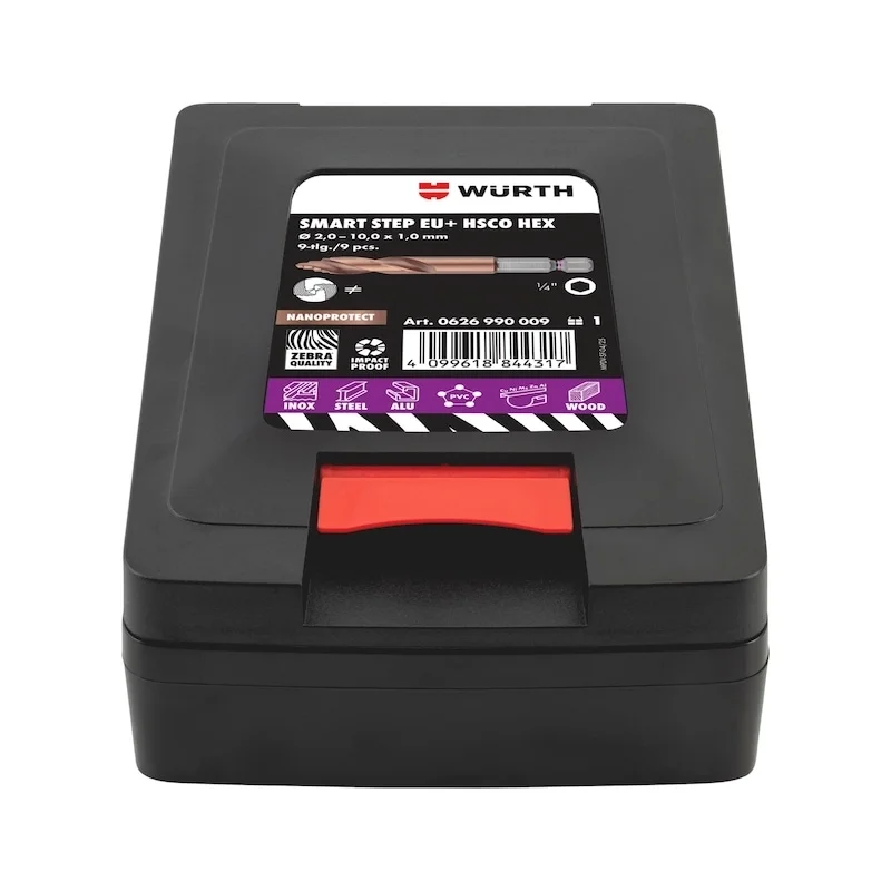 SMARTSTEP EU+ HSCO NANOPROTECT HEX GRĄŽTŲ RINKINYS 9VNT