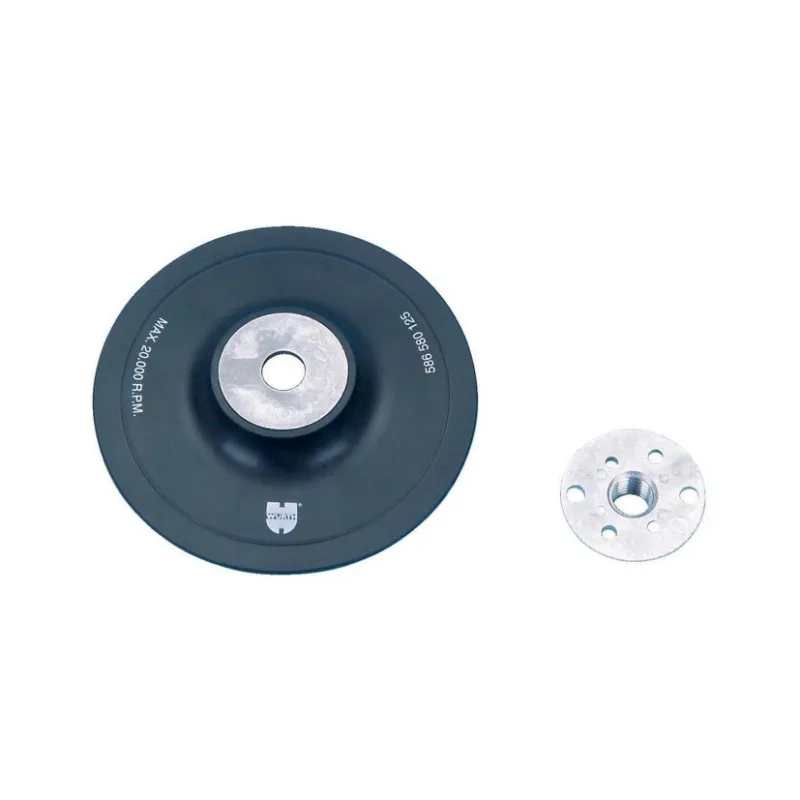 ATRAMINĖ LĖKŠTUTĖ ŠLIFAVIMO LAPELIAMS, 125 MM, MINKŠTA