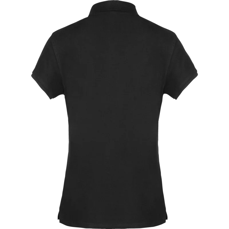 MARŠKINĖLIAI POLO MOTERIŠKI JOB+, 3XL, JUODI