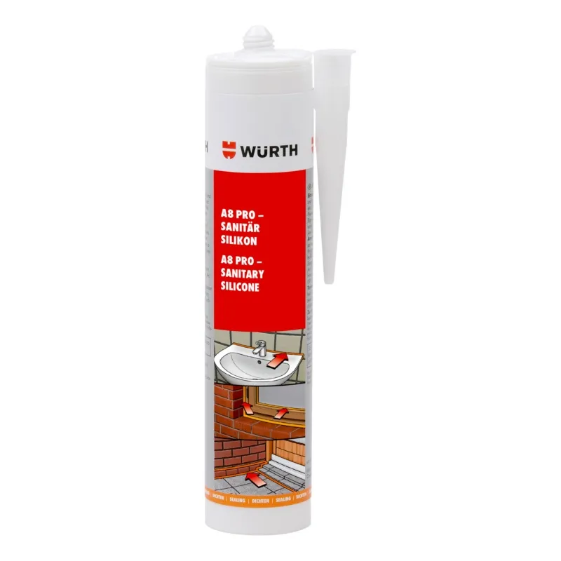 SILIKONAS A8 PRO 310ML, JUODAS