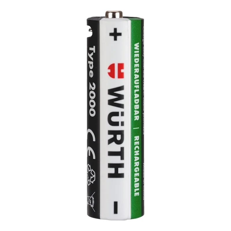 PAKRAUNAMŲ AA DYDŽIO AKUMULIATORIŲ RINKINYS 1,5V 1800mAh 4 VNT.