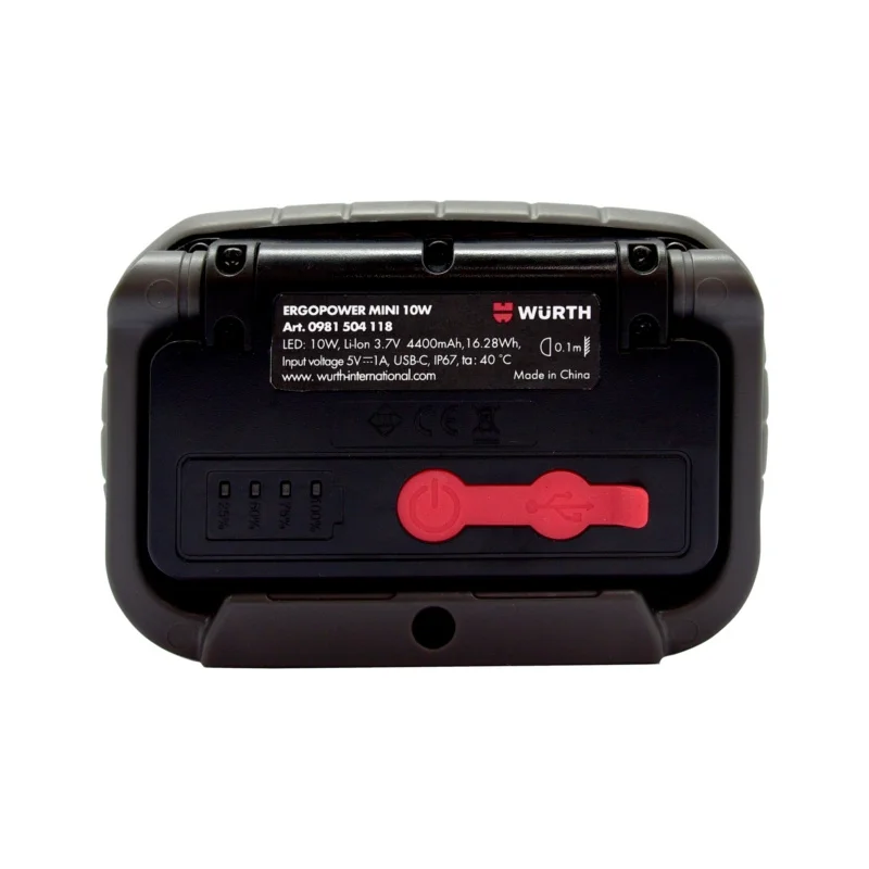 LED DARBINIS ŠVIESTUVAS ERGOPOWER MINI 10W