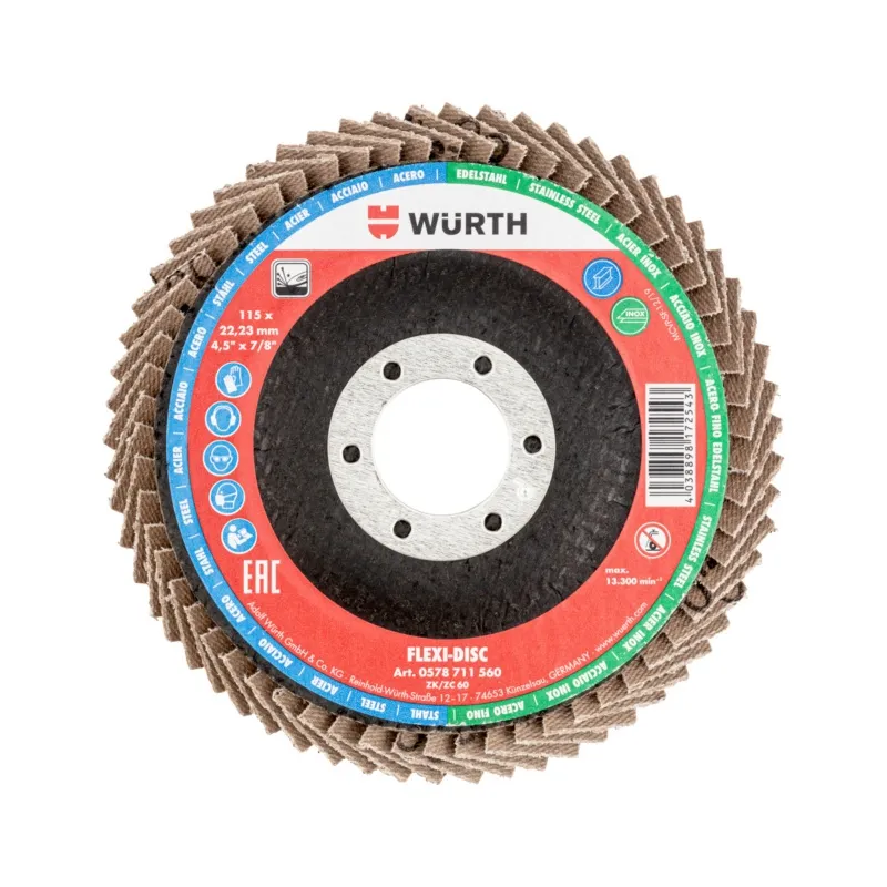 LAPELINIS ŠLIFAVIMO DISKAS FLEXI P60/115