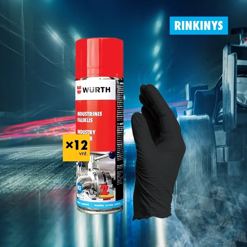 INDUSTRINIO VALIKLIO RINKINYS