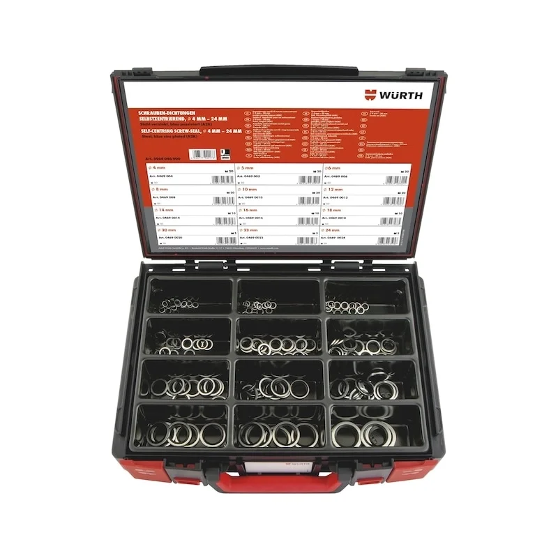 SANDARINIMO POVERŽLIŲ SU GUMA RINKINYS SYSKO 165 VNT.