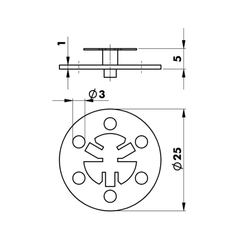 APVALI PLOKŠTELĖ DUJINEI VINIAKALEI DIGA® CS-2/3 POWER