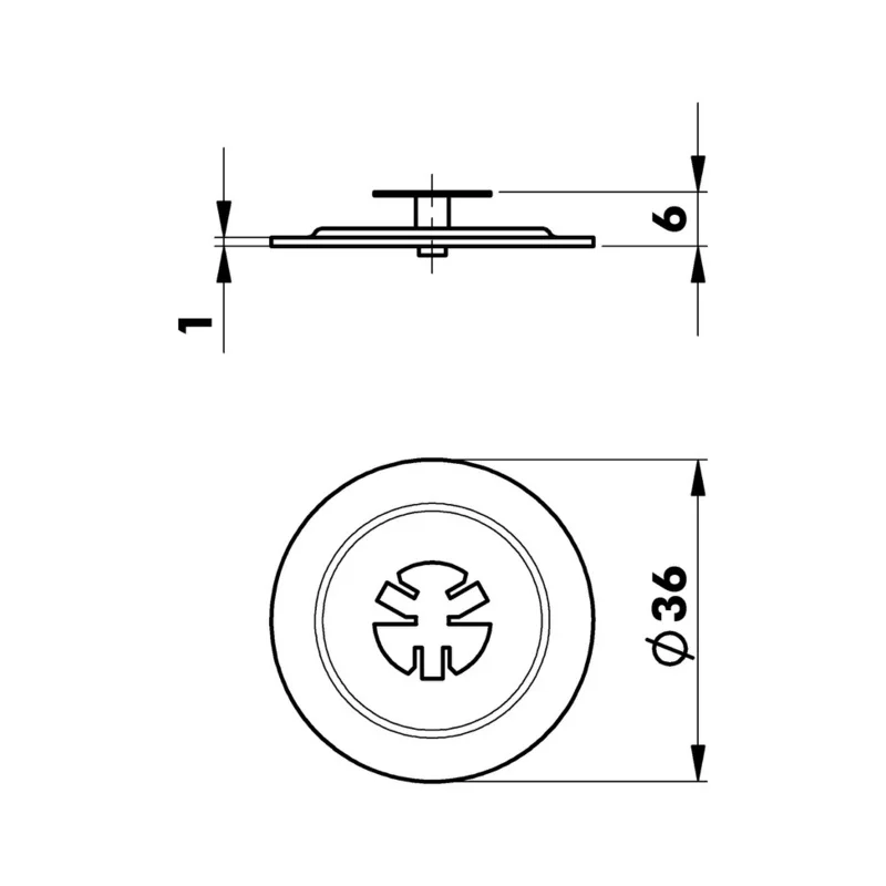 APVALI PLOKŠTELĖ DUJINEI VINIAKALEI DIGA® CS-2/3 POWER