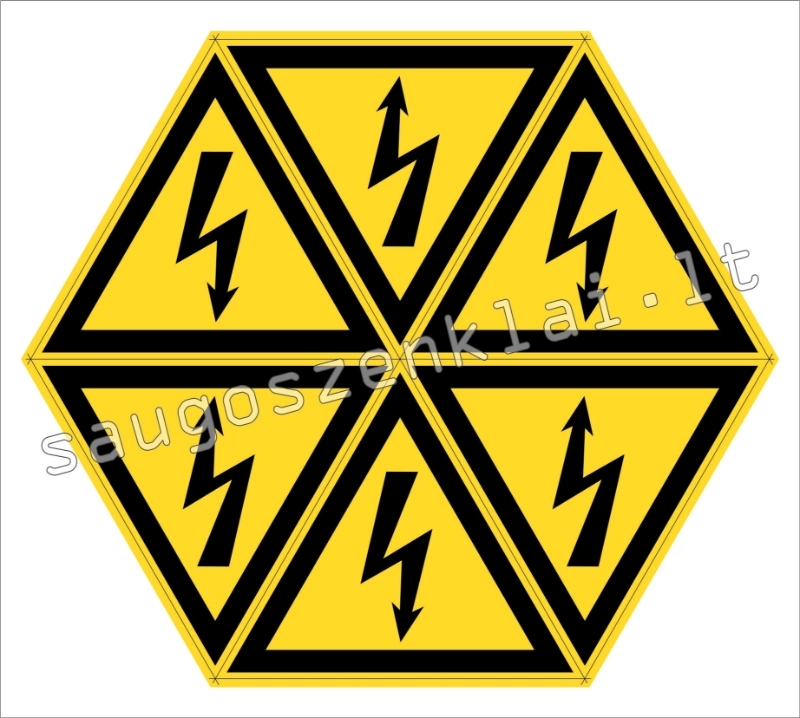 LIPDUKAS, ATSARGIAI! ELEKTROS SMŪGIO PAVOJUS, 80MM