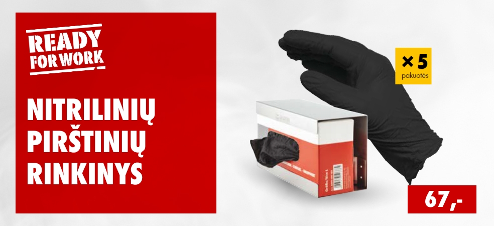 NITRILINIŲ PIRŠTINIŲ RINKINYS