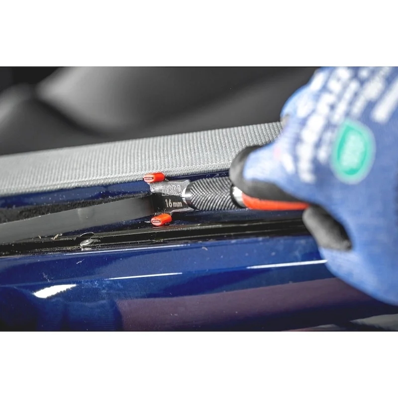 GREMŽTUKŲ SU PU APSAUGA RINKINYS ZEBRA, 38 VNT.