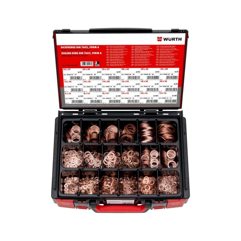 VARINIŲ TARPINIŲ RINKINYS 6-32MM