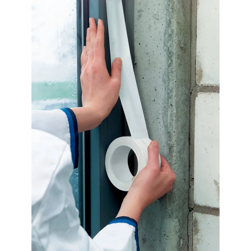 APSAUGINĖ PVC JUOSTA 50MMX33M, BALTA