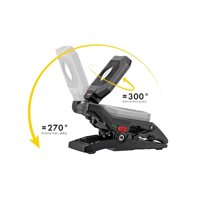 LED DARBINIS ŠVIESTUVAS ERGOPOWER CLAMP