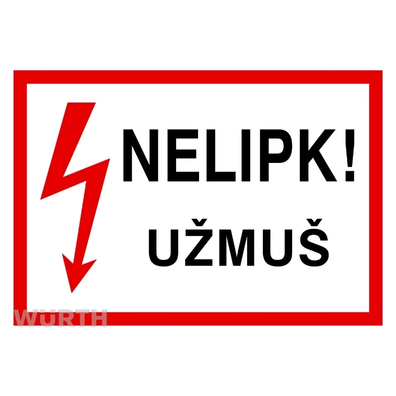 LIPDUKAI, NELIPK! UŽMUŠ, 180X290
