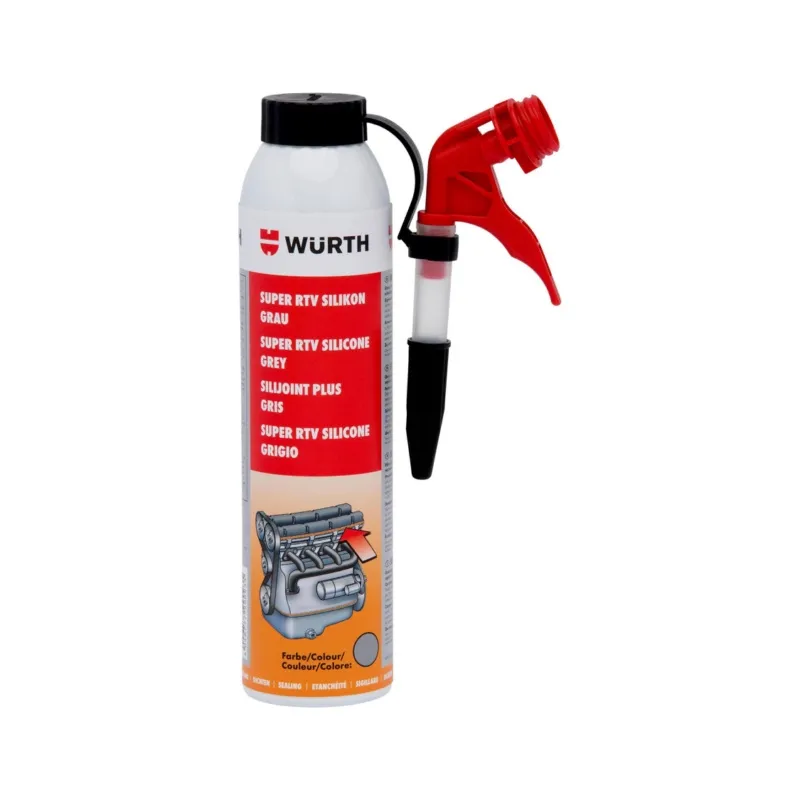SILIKONAS SUPER RTV PLUS 200ML, PILKAS