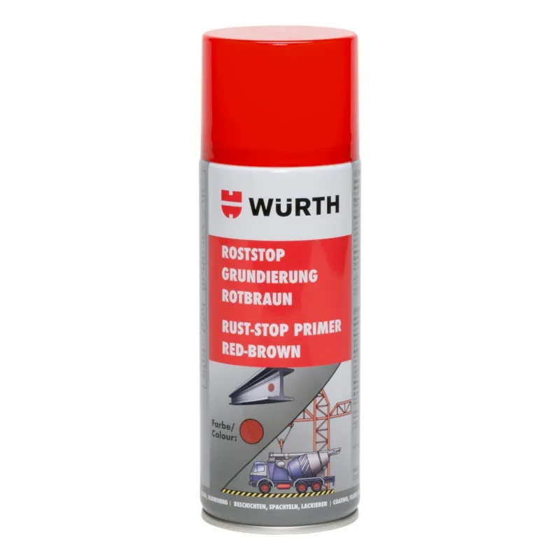 ANTIKOROZINIS GRUNTAS 400ML, RUDAS