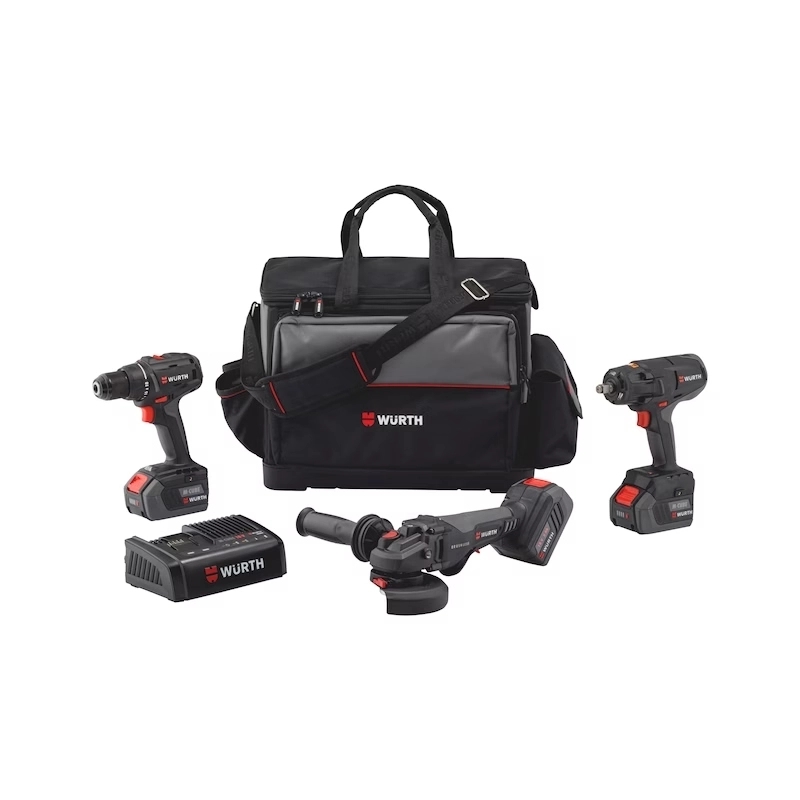 Akumuliatorinių įrankių rinkiniai