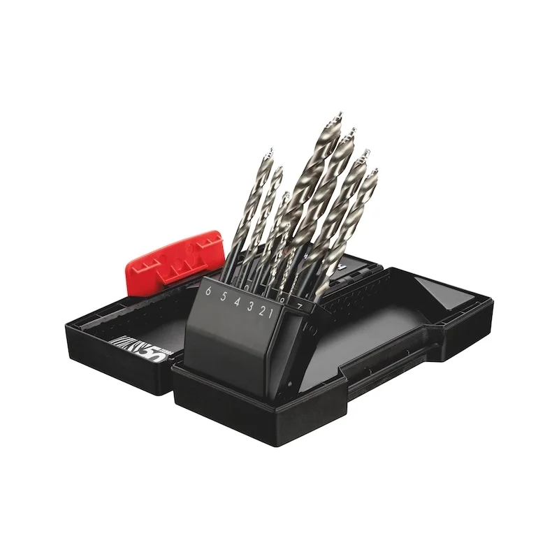 SMARTSTEP HSS DIN 338 GRĄŽTŲ RINKINYS 1-10MM, 10 VNT.