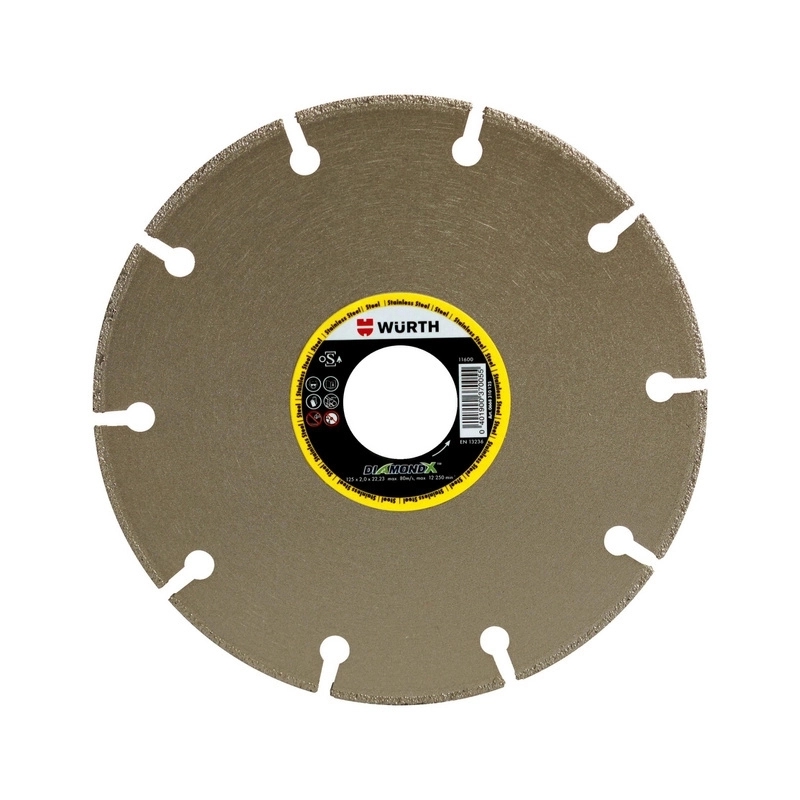 DEIMANTINIS METALO PJOVIMO DISKAS