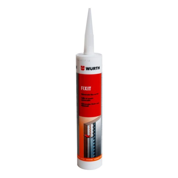 FIXIT MS POLIMERAS KLIJAI/HERMETIKAS SKAIDRUS, 290 ML - Würth Lietuva