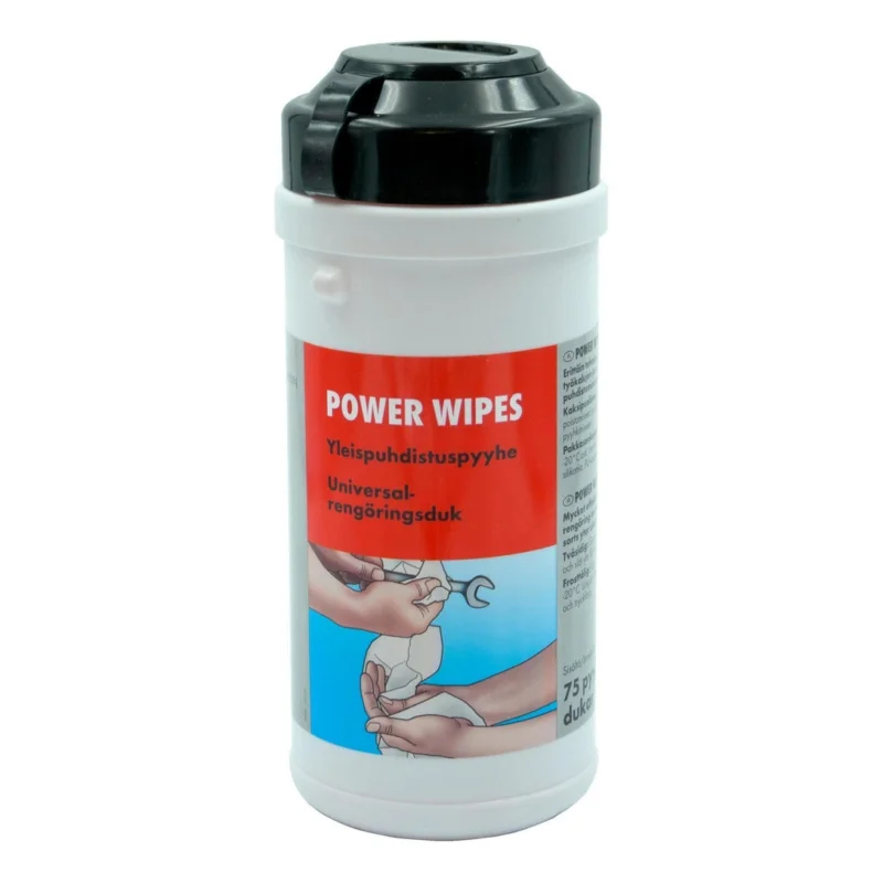 ŠLUOSTĖS POWER WIPES, 75VNT