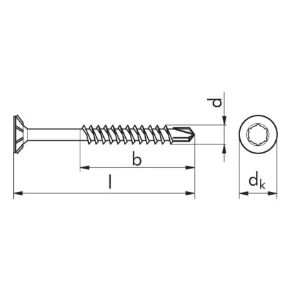 SRAIGTAS ASSY PLUS AW20 5X50/36 CINKO DANGA