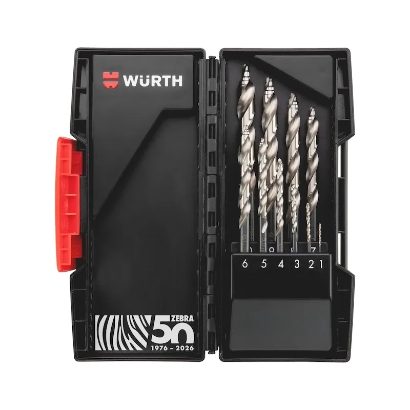SMARTSTEP HSS DIN 338 GRĄŽTŲ RINKINYS 1-10MM, 10 VNT.