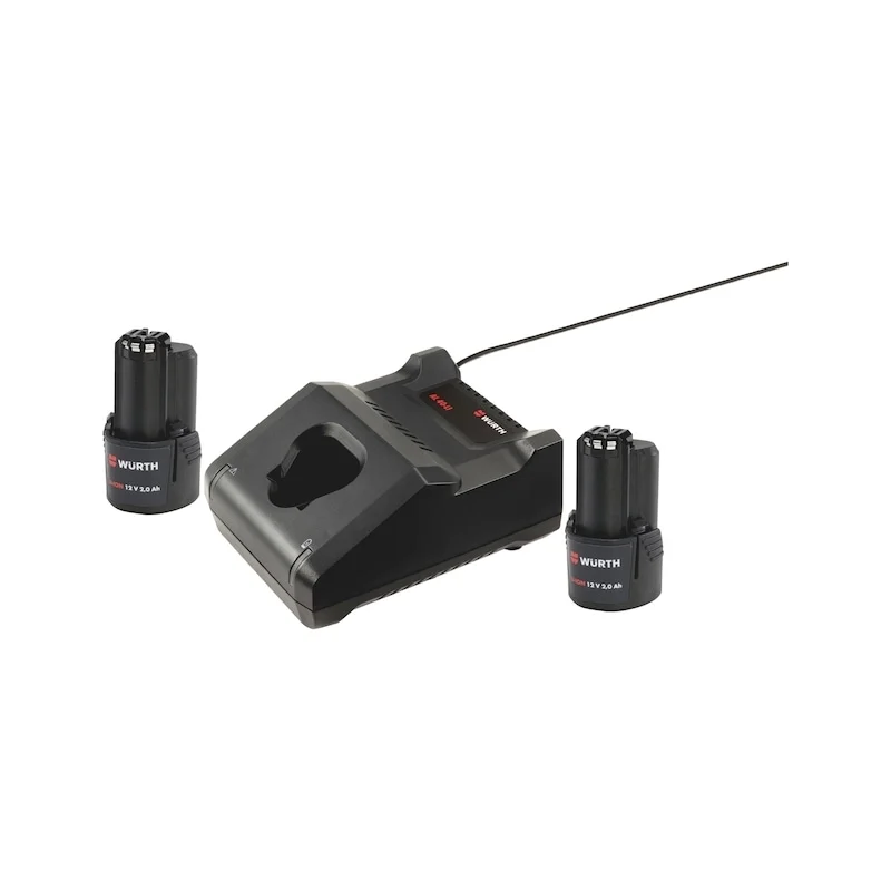 2 BATERIJŲ 2AH IR KROVIKLIO 12V RINKINYS