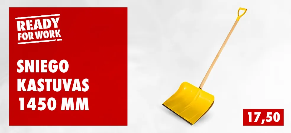 SNIEGO KASTUVAS 1450 MM