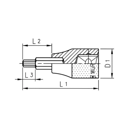 ANTGALIS 1/2" 6-KMP. 10X60MM