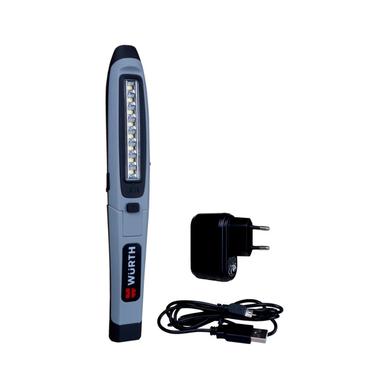 LED DARBINIS ŠVIESTUVAS 8+1 USB-C