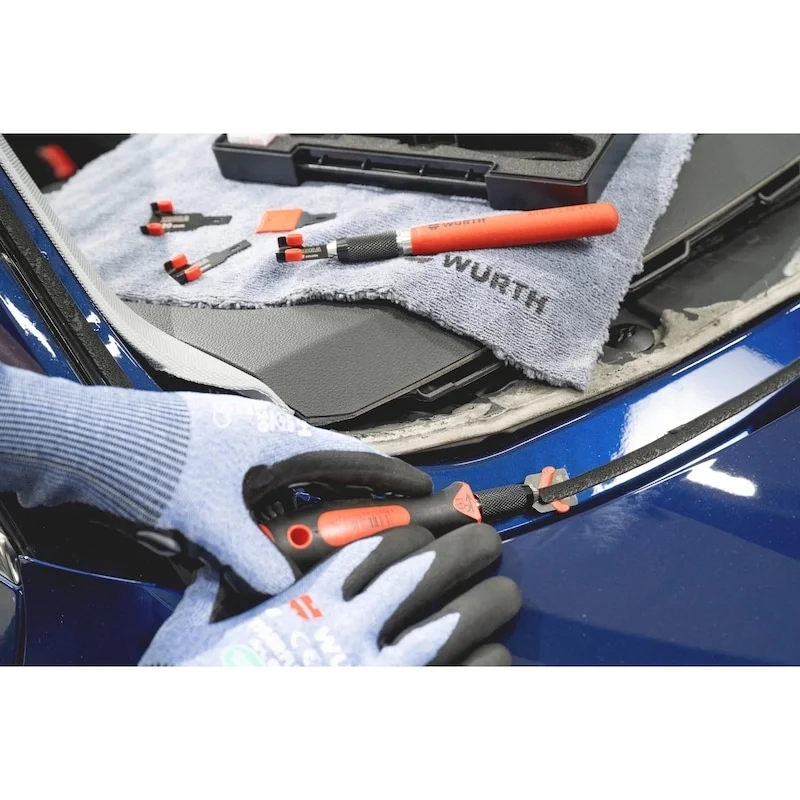 GREMŽTUKŲ SU PU APSAUGA RINKINYS ZEBRA, 38 VNT.