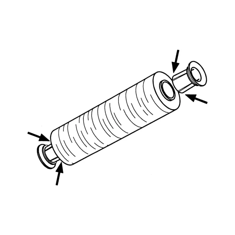 PAKAVIMO PLĖVELĖ 500MMX200M 23MKR, JUODA